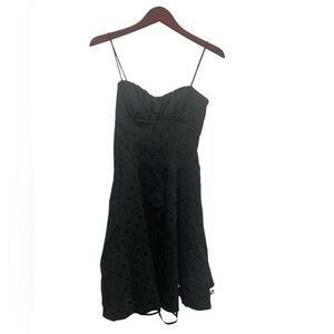 ⚡️Final Sale⚡️ black polka dot 50’s pin up style dress- size 3/4